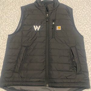 Carhartt Charcoal Quilted Vest